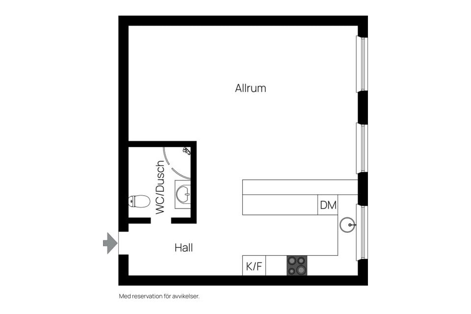 Bostadsrätt, Storgatan 52a, Centrala Östersund, Östersund