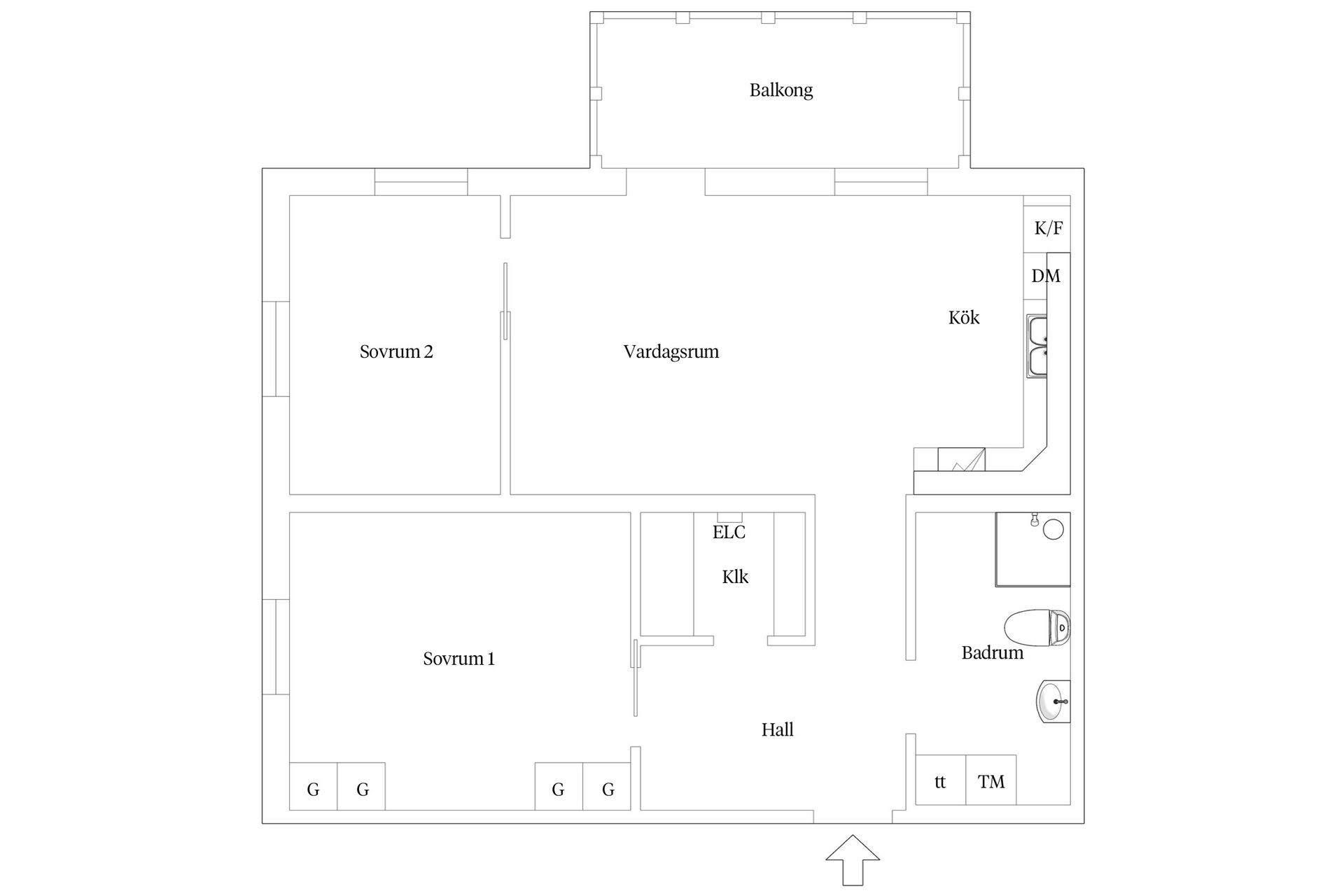 Bostadsrätt, Apotekare Reinholds väg 5F, Teleborg, Växjö
