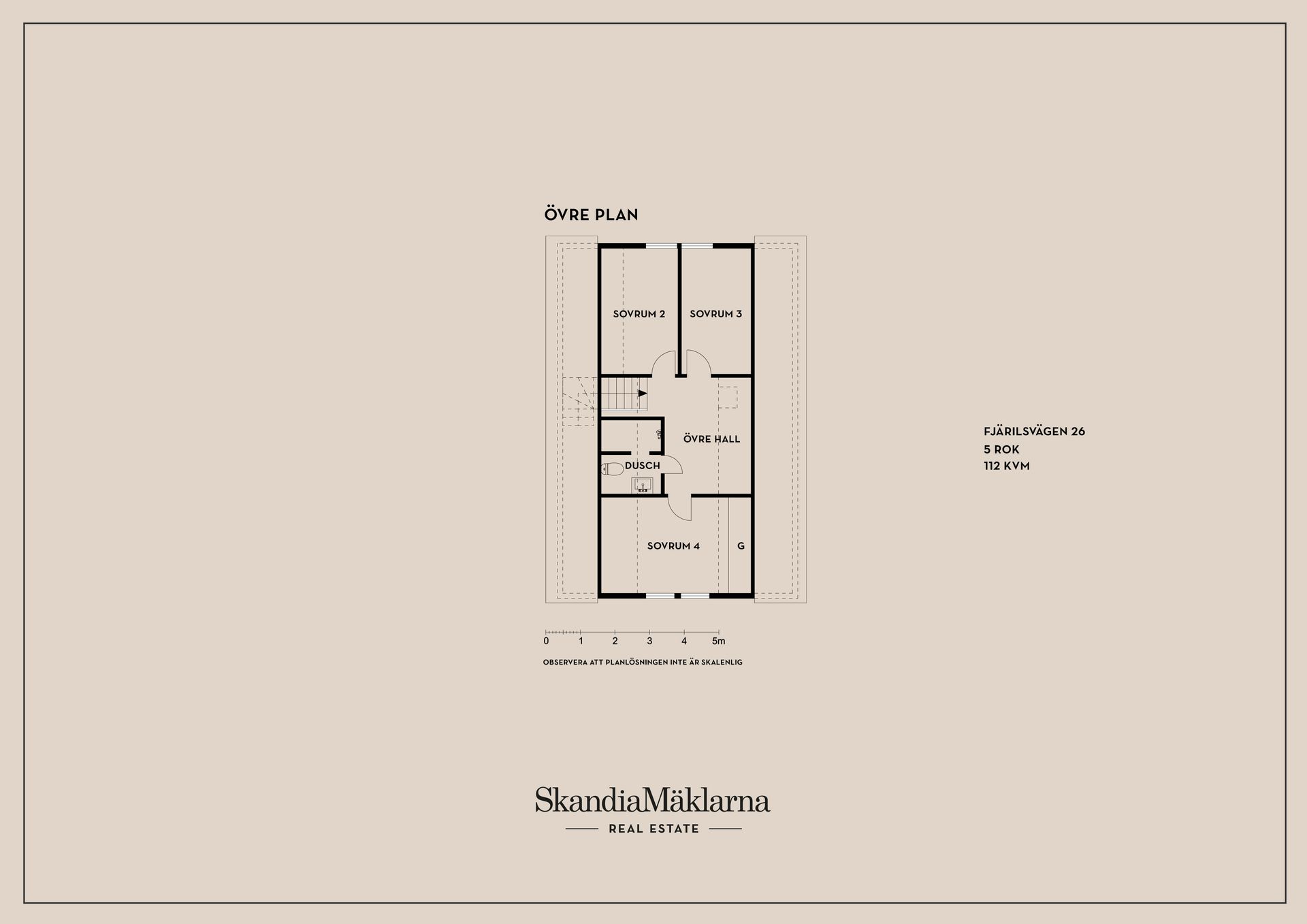 Radhus, Fjärilsvägen 26, Fresta, Upplands Väsby