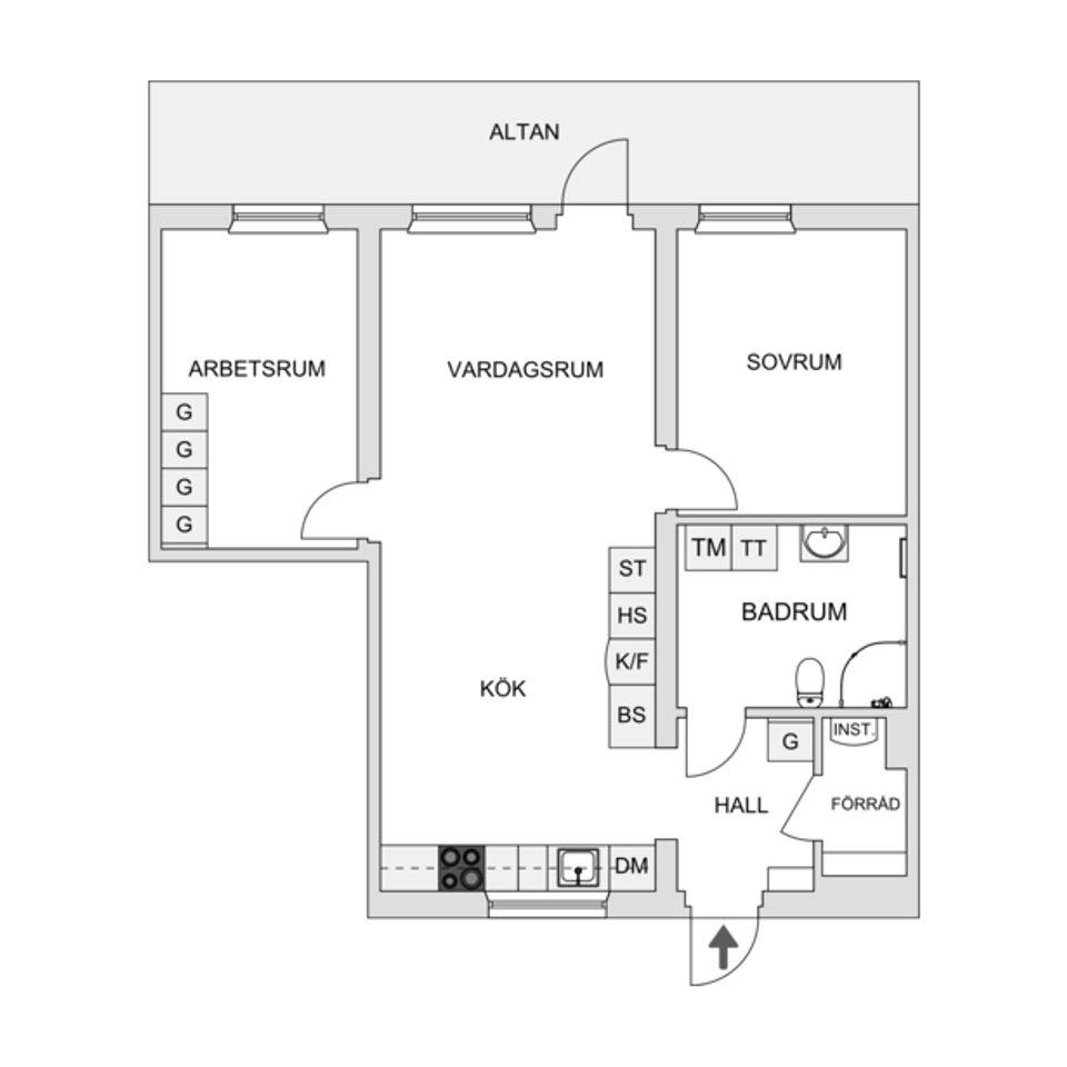 Bostadsrätt, Hjulaxelvägen 196, Gunsta, Uppsala