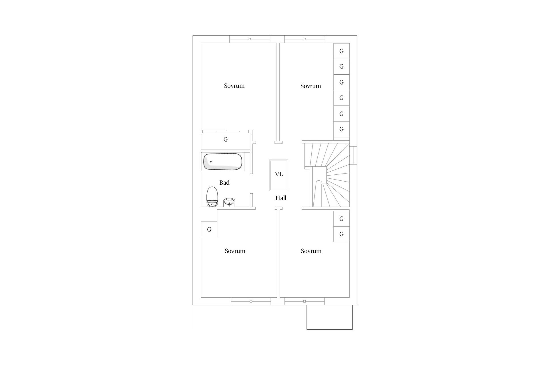 Bostadsrätt, Lugnets väg 5H, Lugnet, Växjö