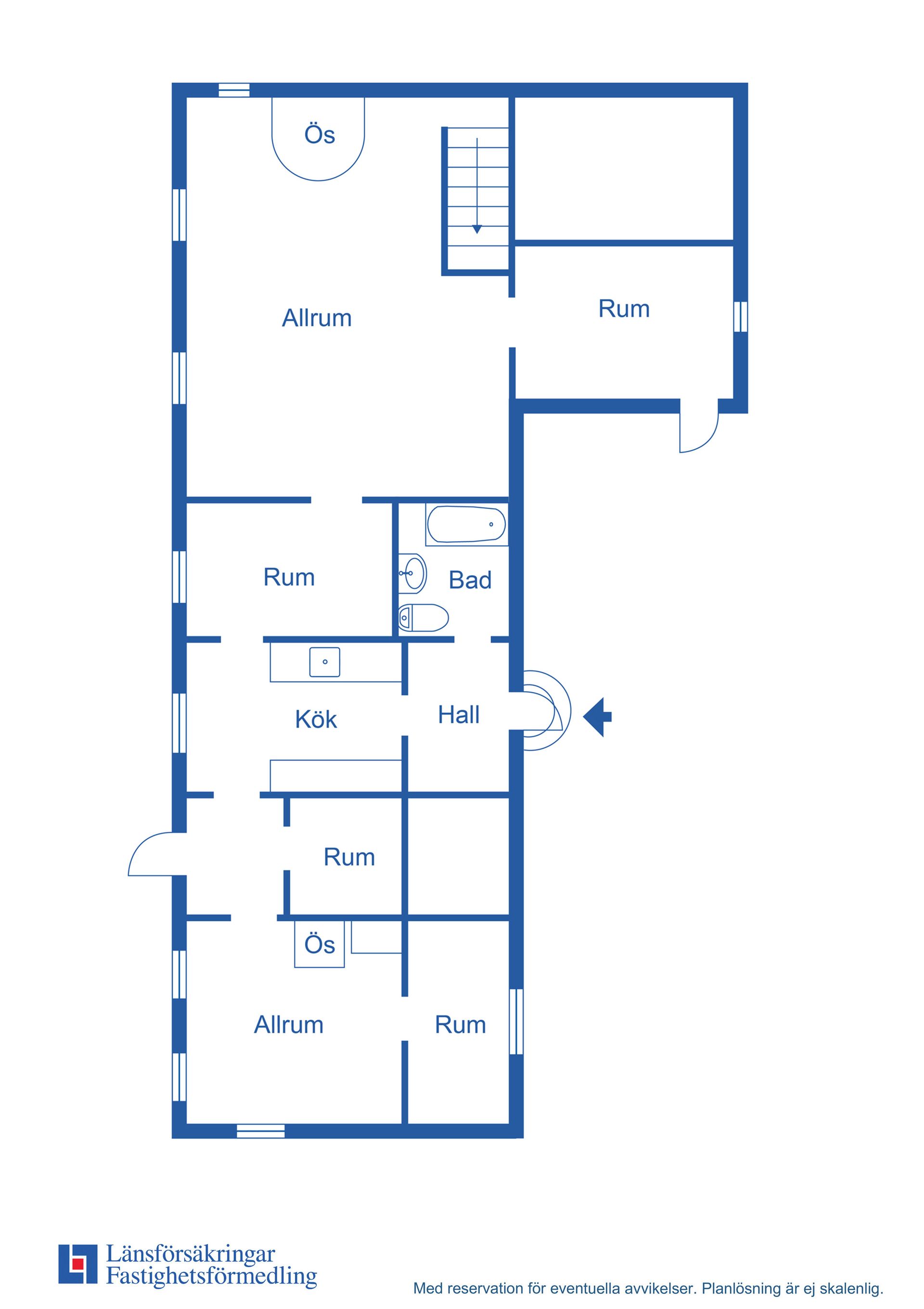 Villa, Klangs väg 13, Ystad