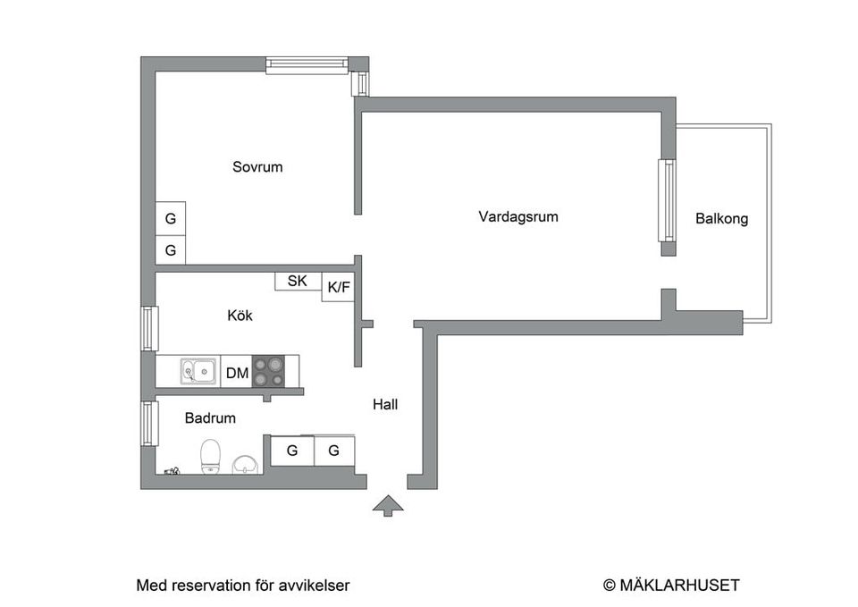 Bostadsrätt, Spångavägen 60, Riksby, Stockholm