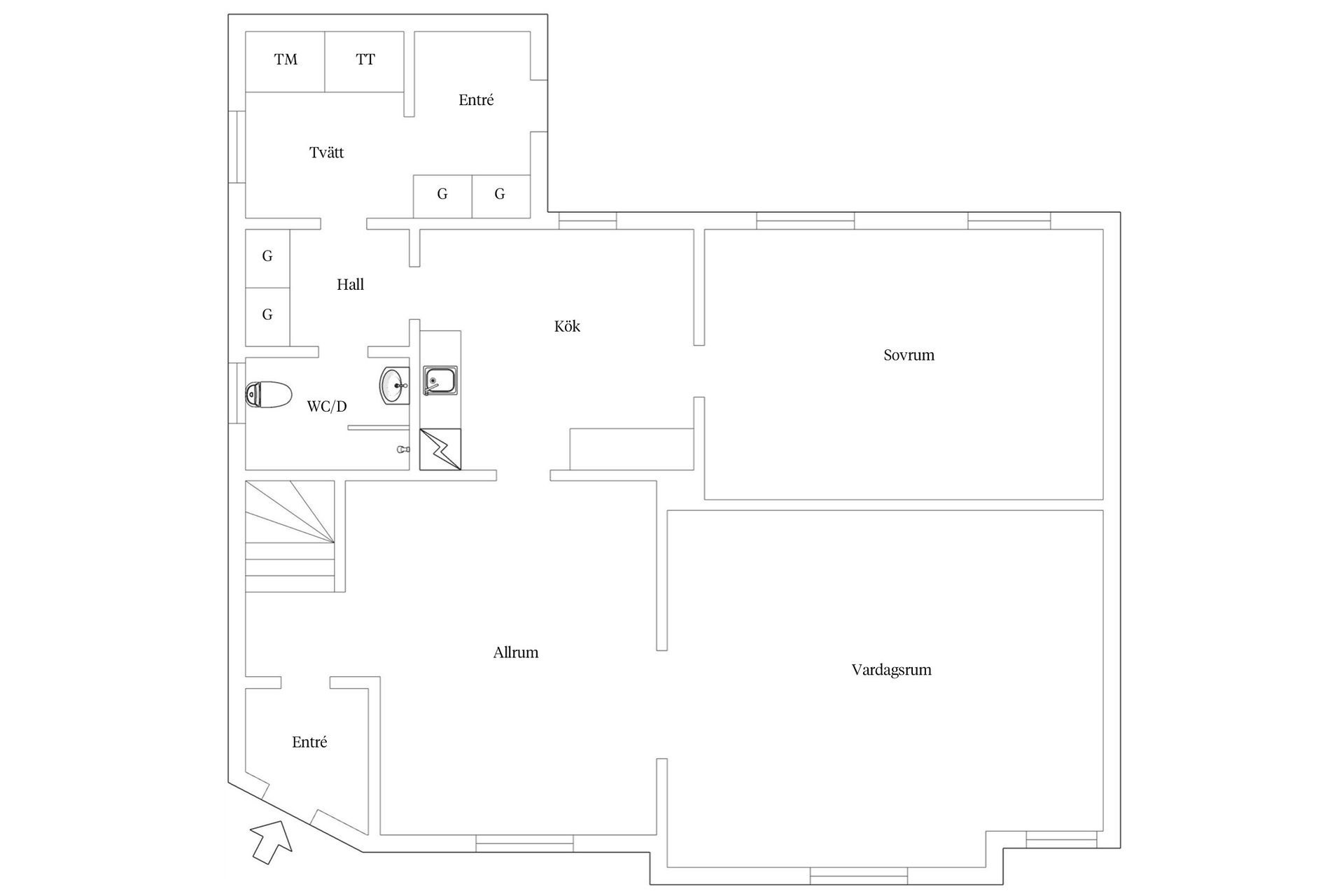 Villa, Västra Storgatan 31, Rydsgård, Skurup