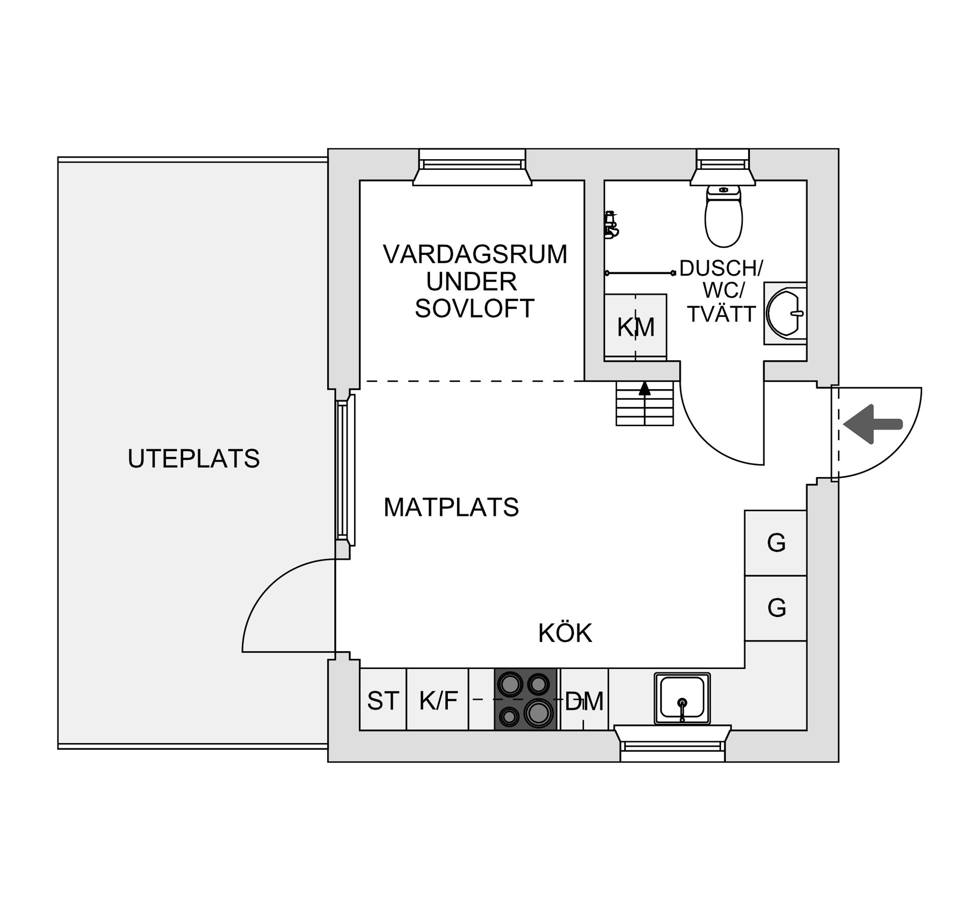 Bostadsrätt, Norrkärrsvägen 26, Gustavsvik, Nacka