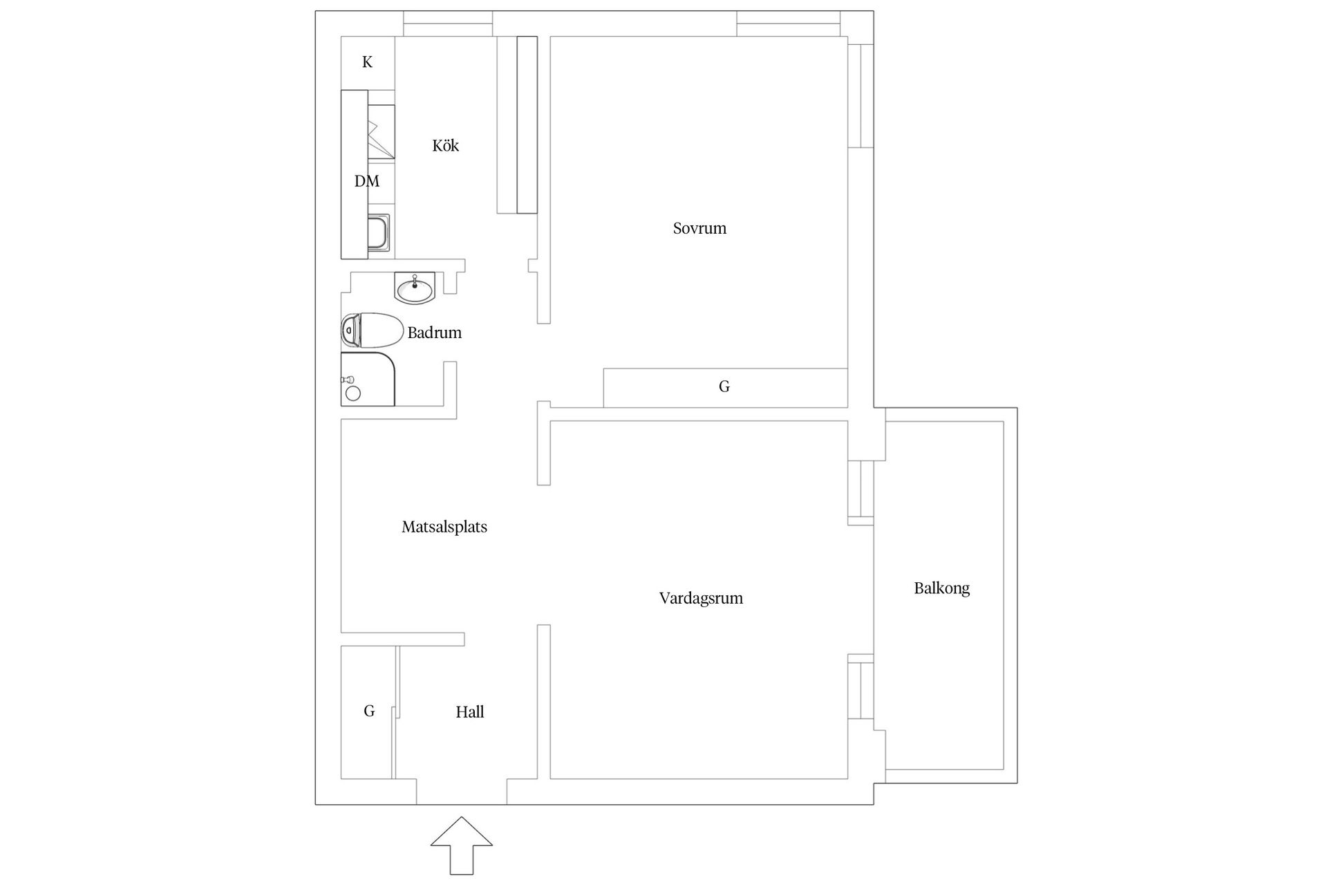 Bostadsrätt, Stenbocksgatan 6, Norrmalm, Borås