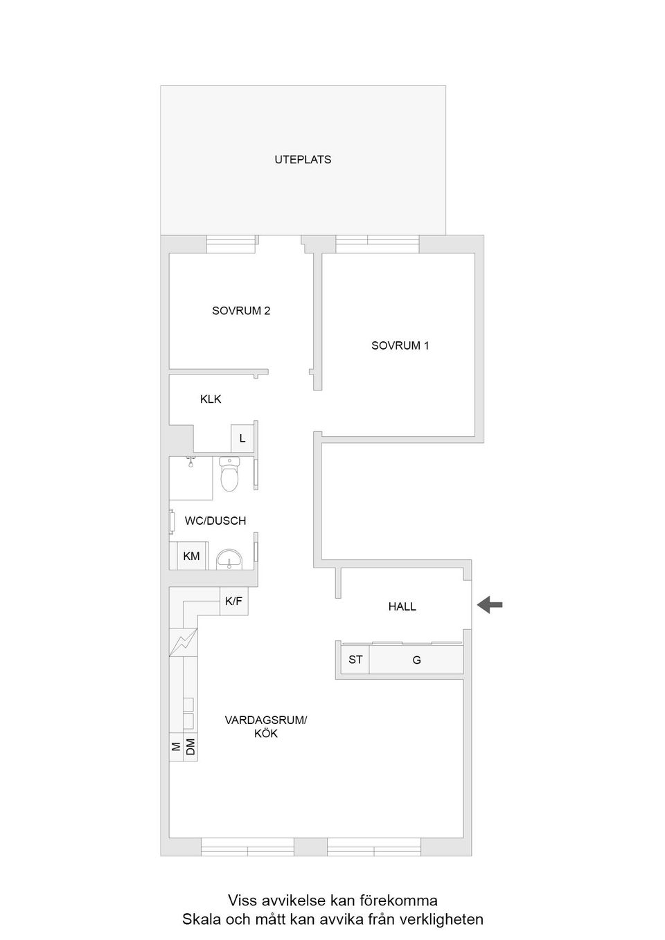 Bostadsrätt, Gunnarsberg 8, Centrum, Kungälv