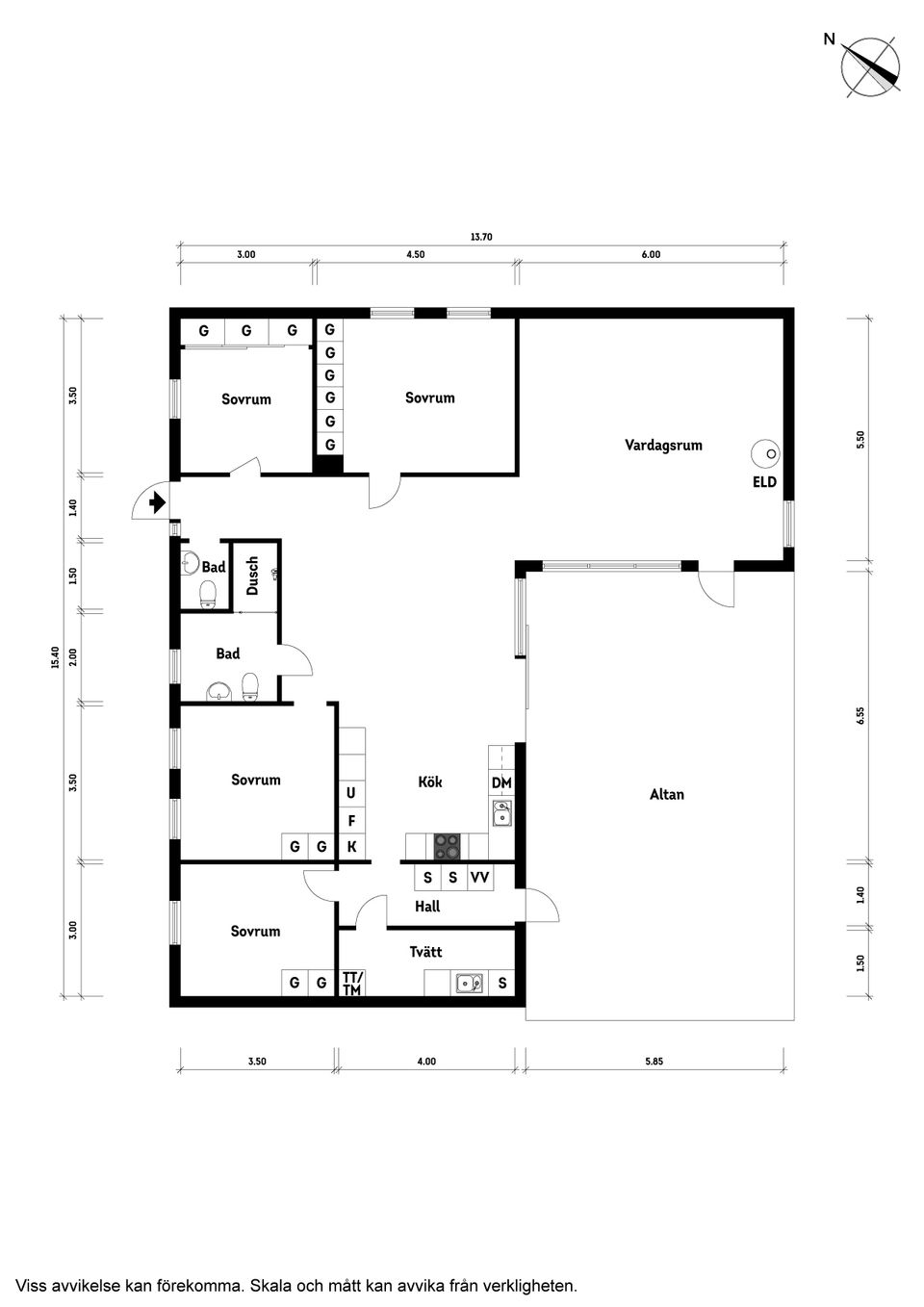 Villa, Glimmergatan 96, Tegelbruket, Alingsås