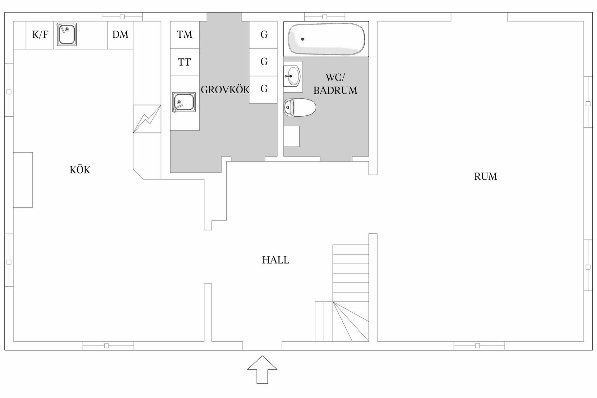 Villa, Mohultsvägen 1, Mullhyttan, Lekeberg