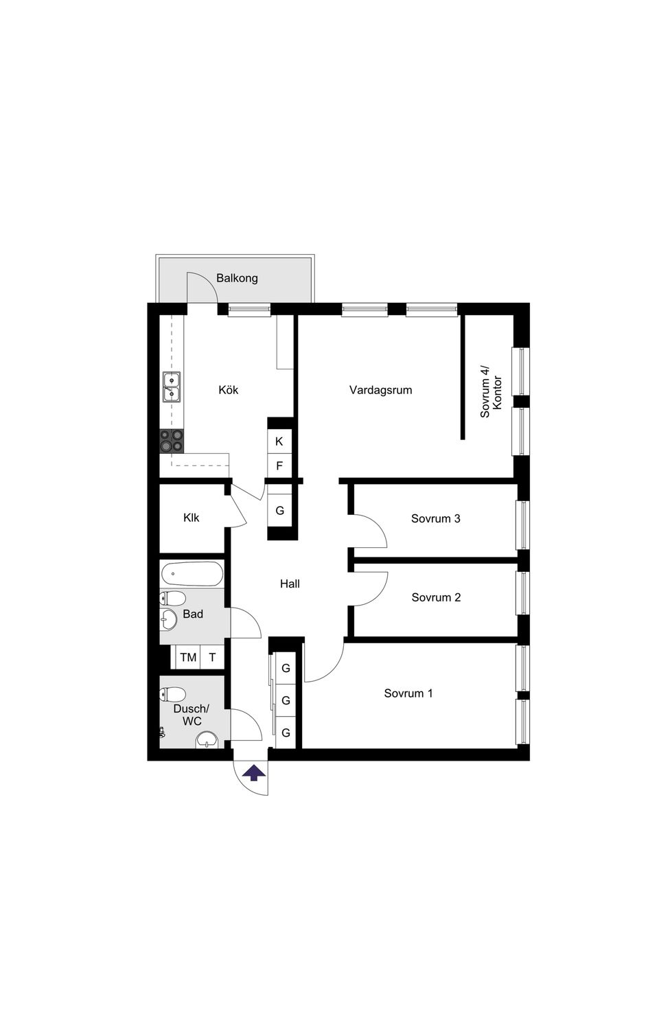 Bostadsrätt, Utövägen 10, Västra Orminge, Nacka