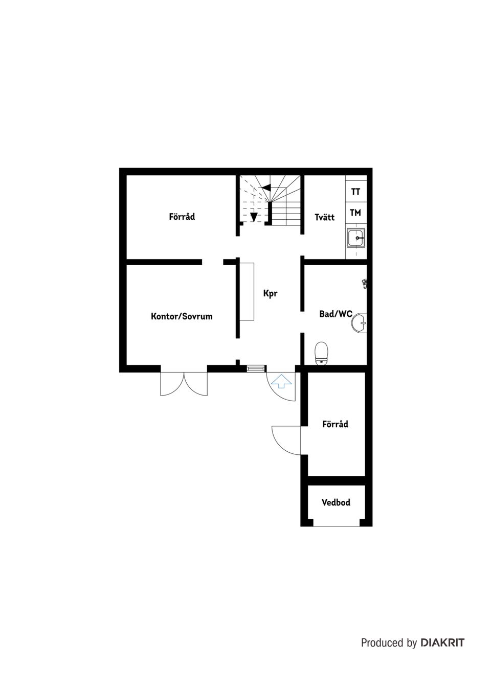 Villa, Västra Trädgårdsgatan 7, Centrum väster, Nyköping