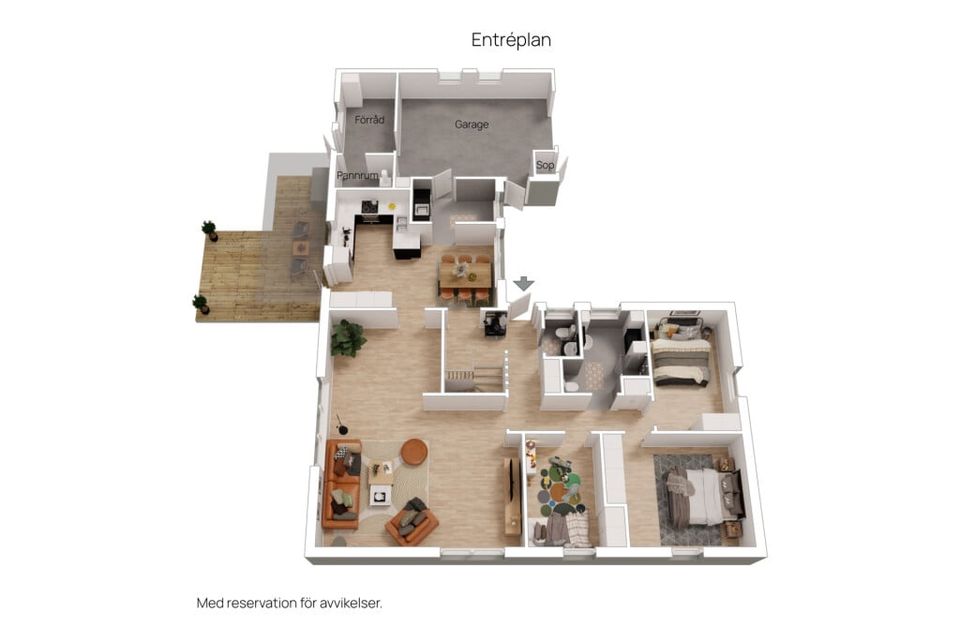 Villa, Murkelvägen 21, Norräng, Lycksele