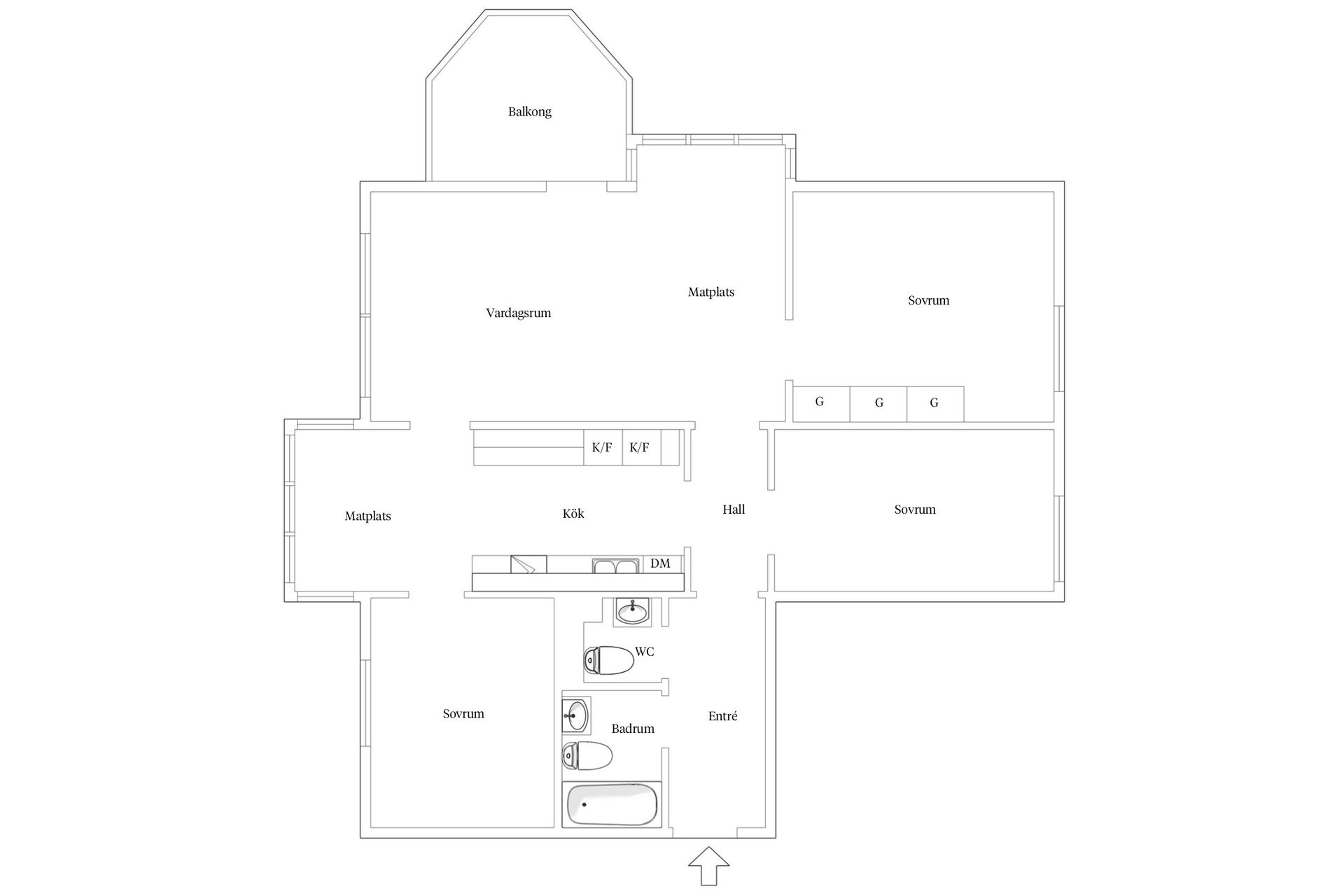 Bostadsrätt, Sprängarevägen 12, Gäddastorp, Hässleholm