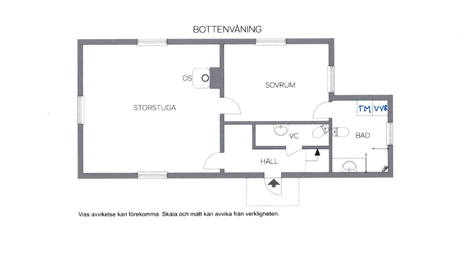 Gård/Skog, Gamla Rönnholm 61, Kronören/Långroudden/Storänget, Nordmaling