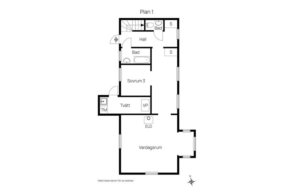Villa, Hagabergsvägen 4, Mark