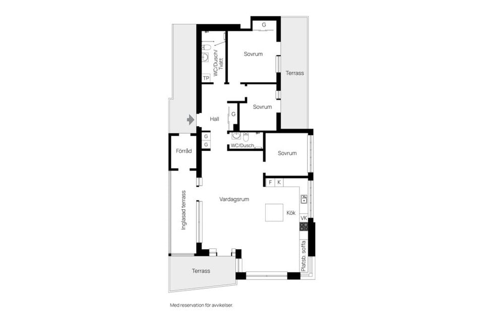 Bostadsrätt, Kungsgatan 5, Hamnen / Centralt, Landskrona