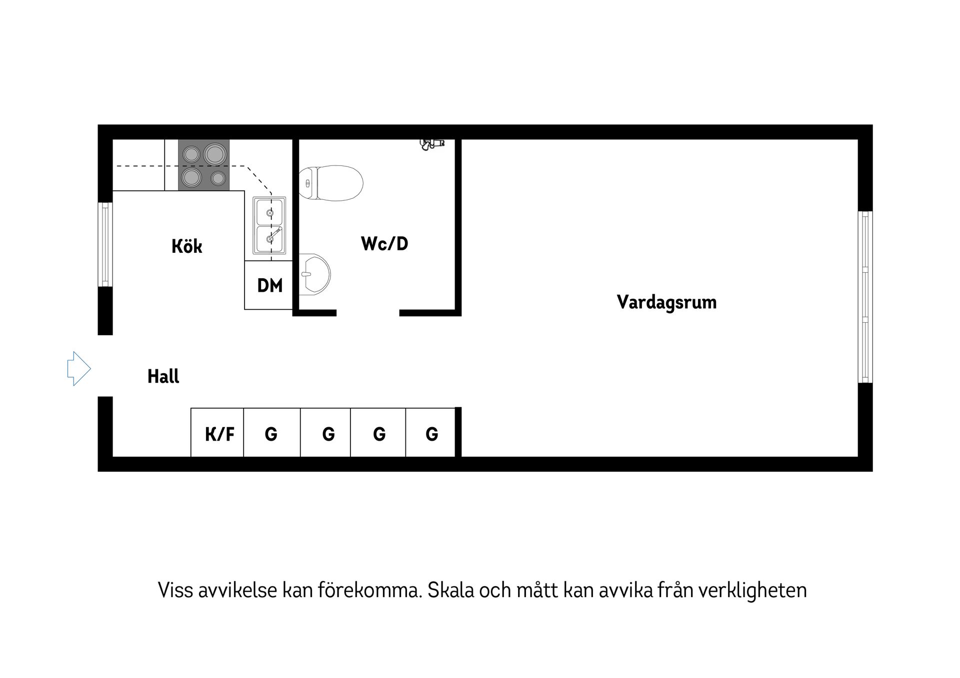 Bostadsrätt, Fogdevreten 8, vån 1, Karolinska, Solna