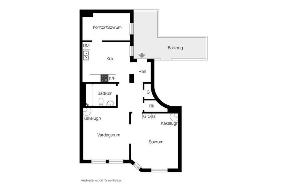 Bostadsrätt, Dalsgatan 6, Centralt, Norrköping
