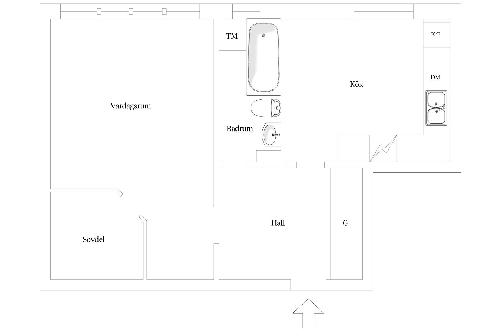 Bostadsrätt, Idungatan 5, 5 tr, Vasastan, Stockholm