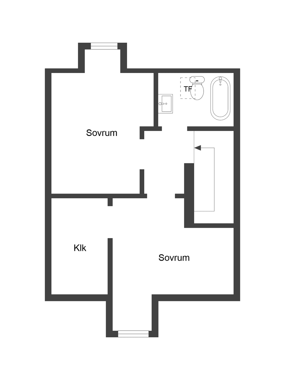 Villa, Radhus, Axel Swartlings gata 114, Klockaretorpet, Norrköping