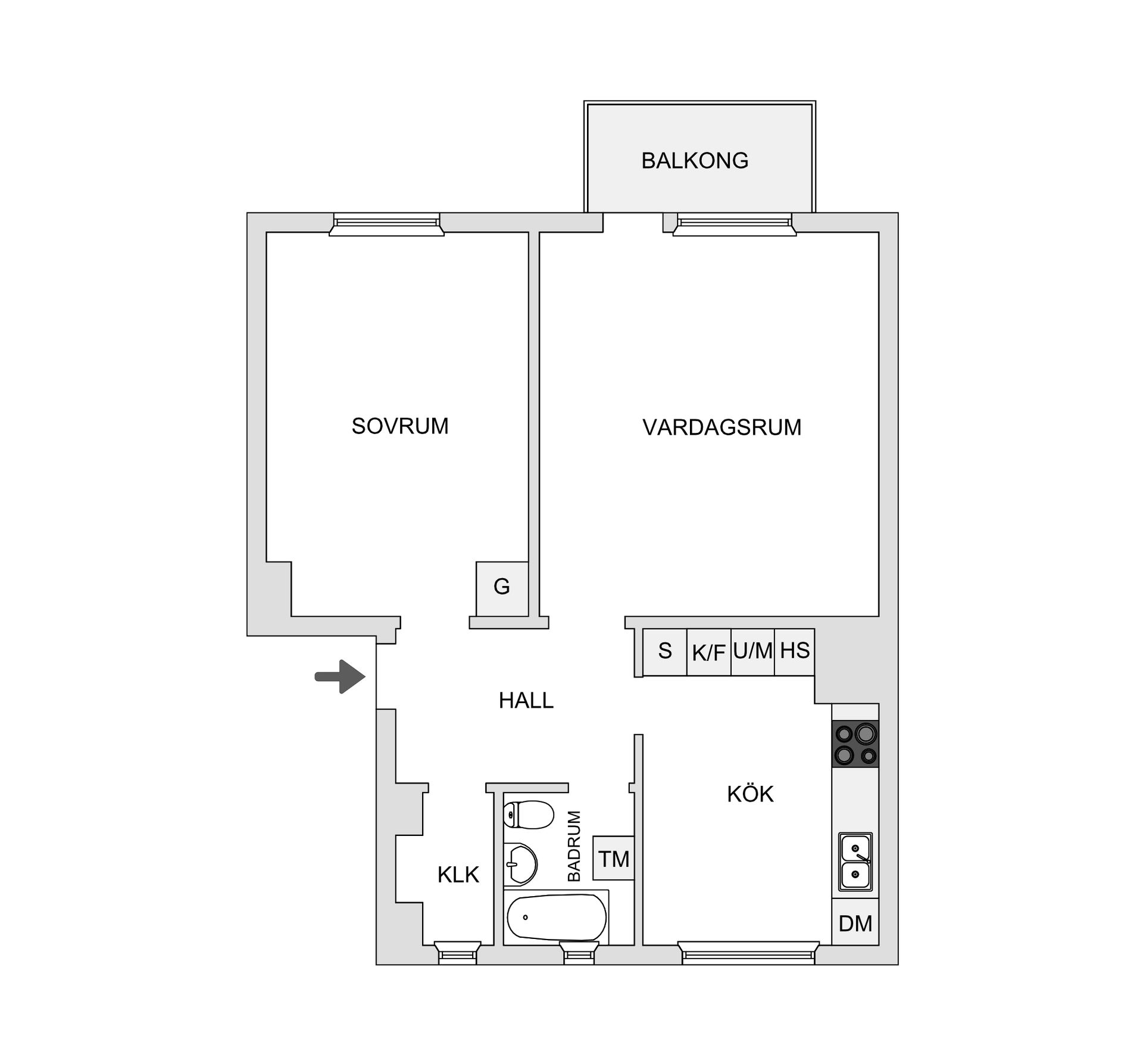 Bostadsrätt, Arvid Lindmansgatan 21F, Centrala Hisingen Tolered, Göteborg