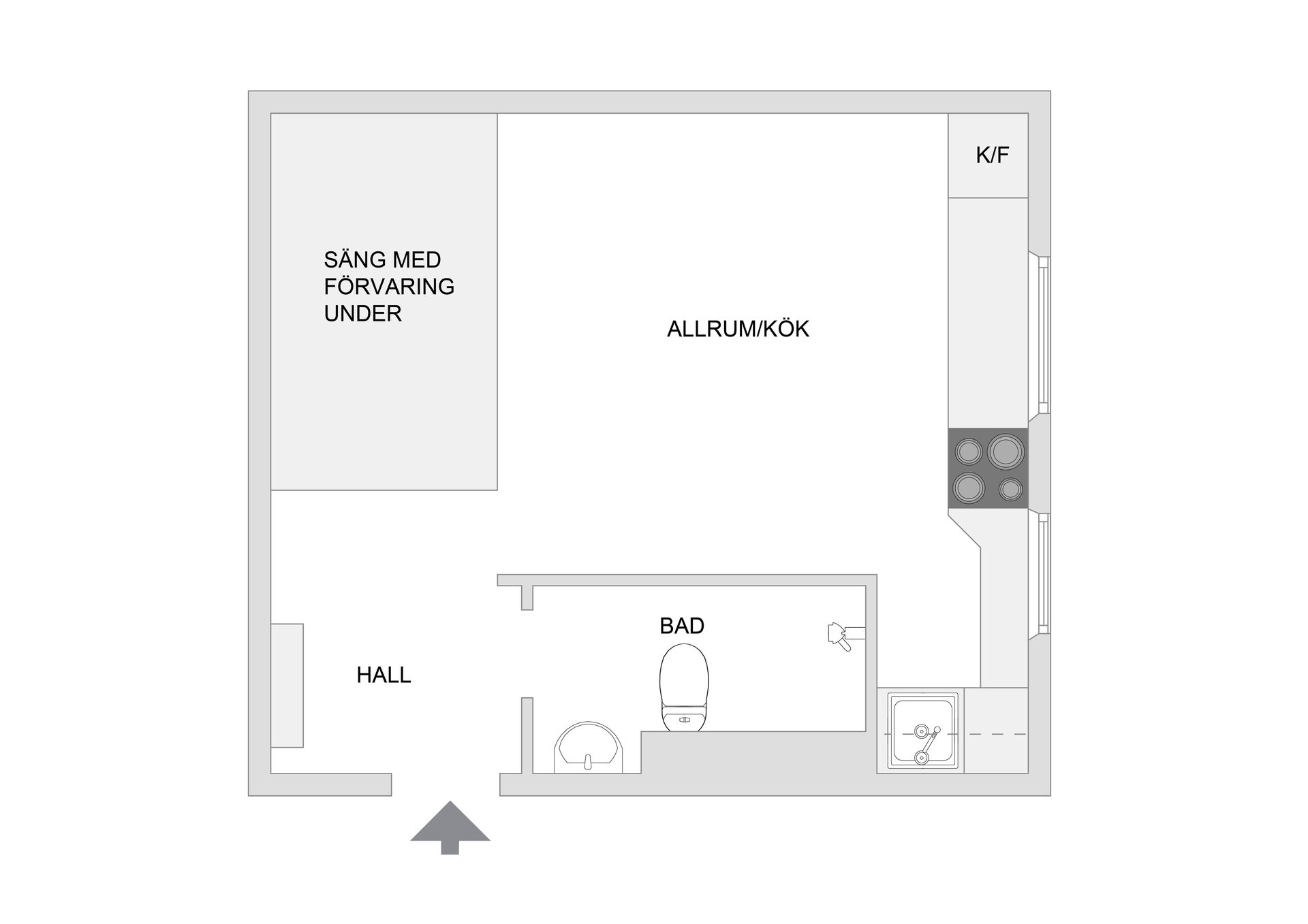Bostadsrätt, Axvägen 1, Viksjö, Järfälla