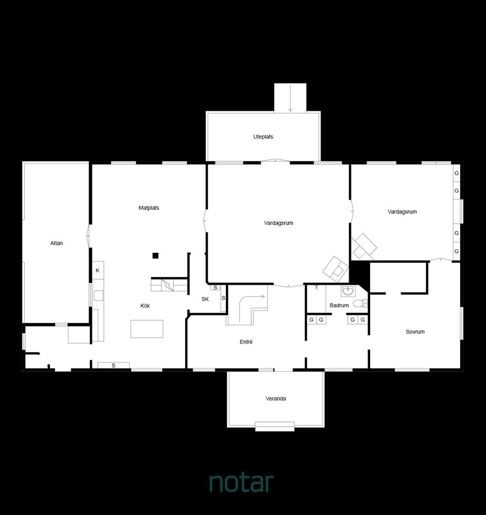 Villa, Kristberg Prästgården 401, Borensberg, Motala