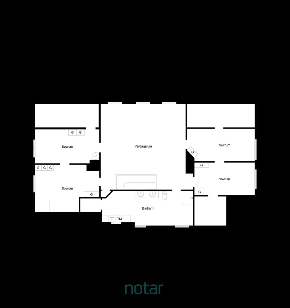 Villa, Kristberg Prästgården 401, Borensberg, Motala