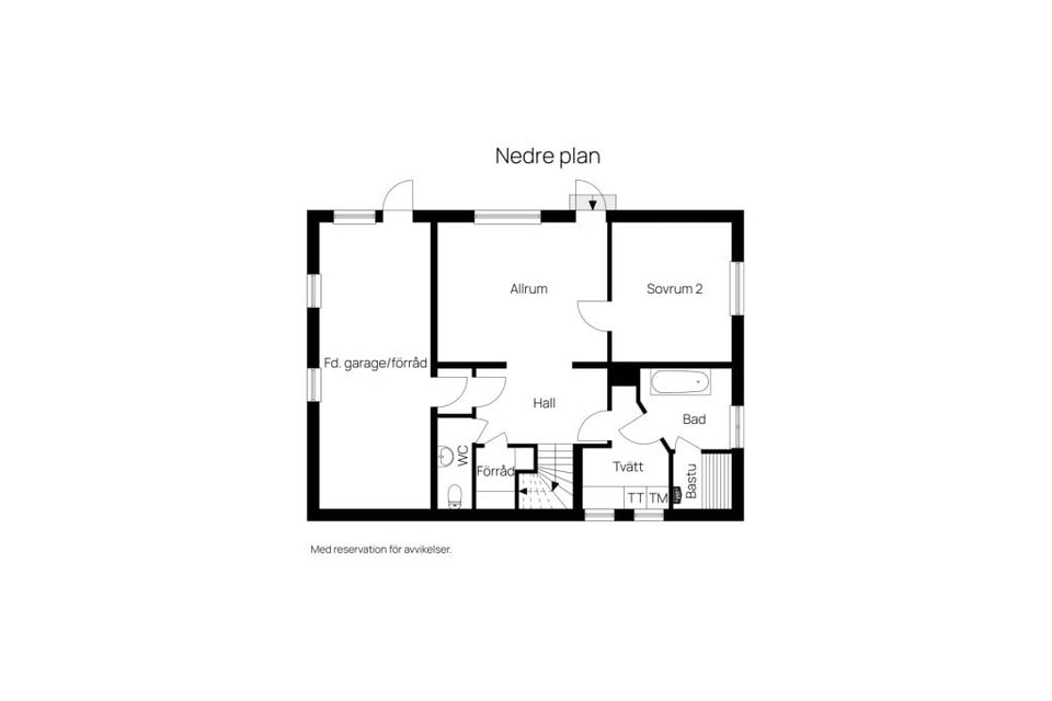 Villa, Klefbomsvägen 16, Lövudden, Härnösand