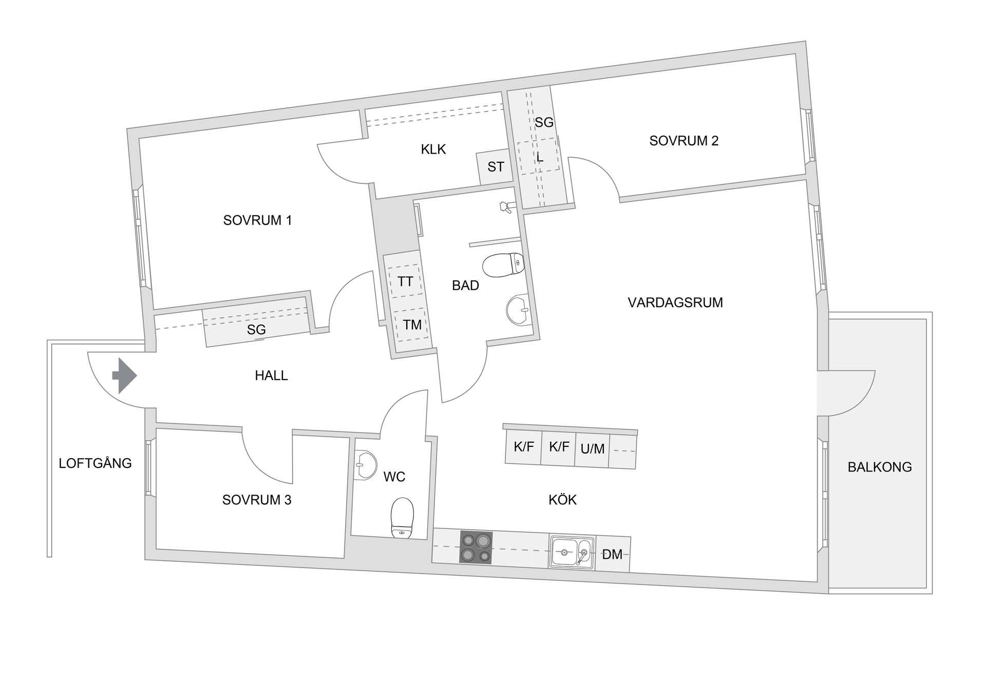 Bostadsrätt, Pressarvägen 25, Kallhäll, Järfälla