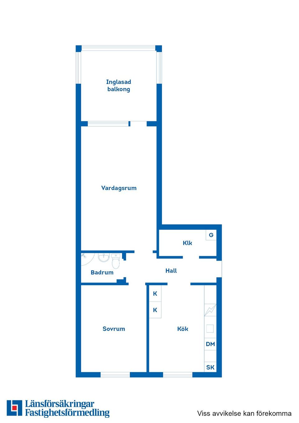 Bostadsrätt, Gränsgatan 21, Norr, Eskilstuna