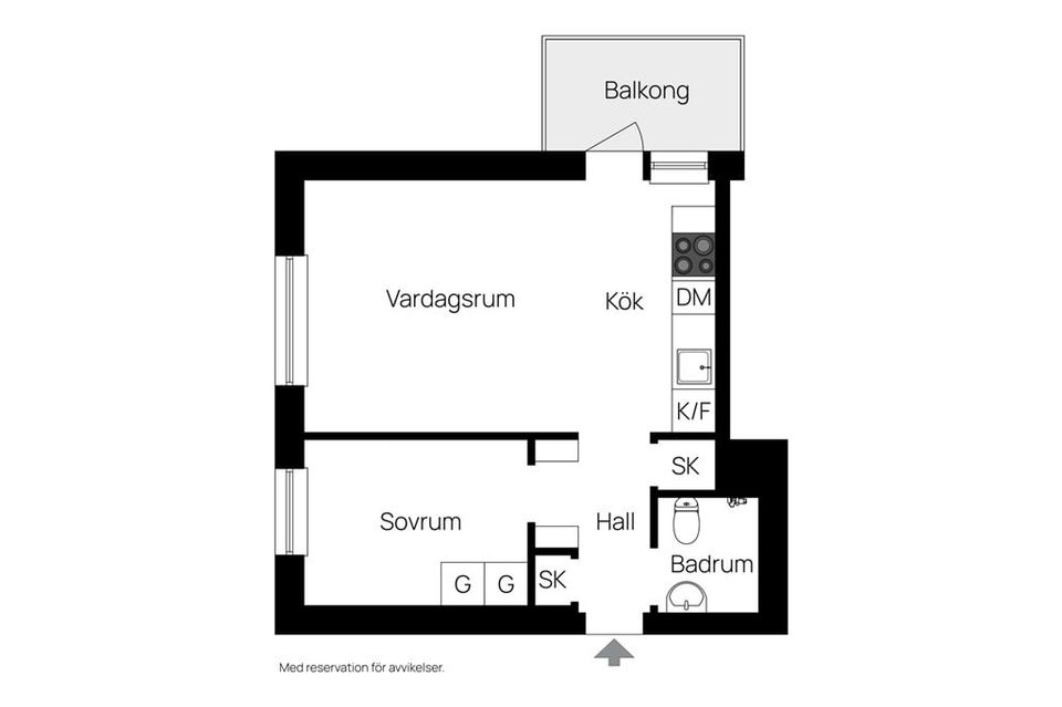 Bostadsrätt, Ola Hanssonsgatan 6, 4 tr, Kungholmen, Stockholm