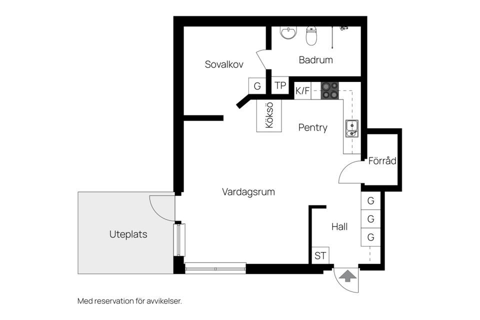 Bostadsrätt, Tollarevägen 4, Tollare, Nacka