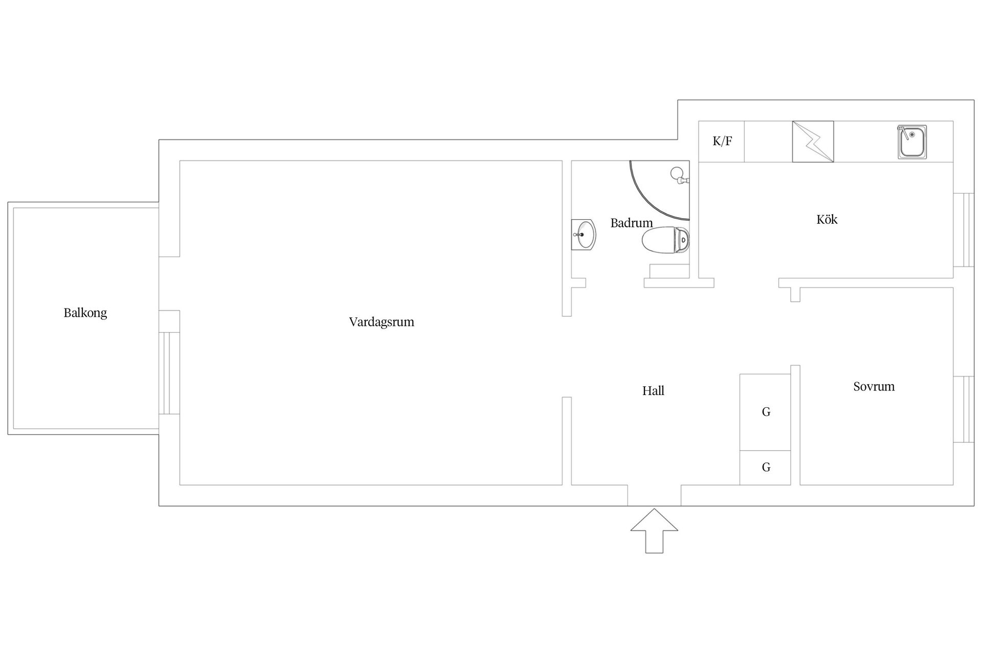 Bostadsrätt, Östanvindsgatan 9C, Centrala Hisingen, Göteborg