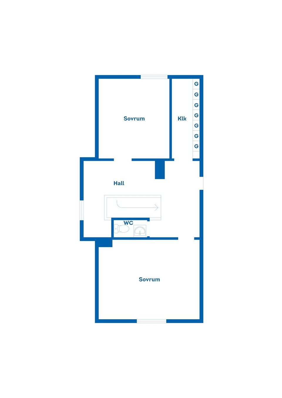 Villa, Smålandsgatan 12, Centralt, Oskarshamn