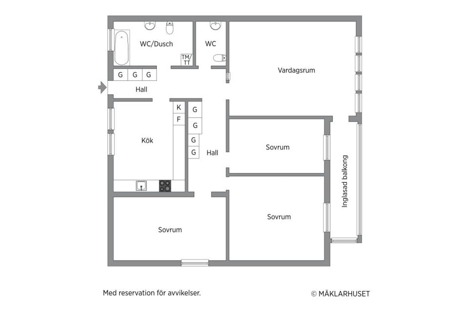 Bostadsrätt, Förlandagränd 28, Östberga, Stockholm