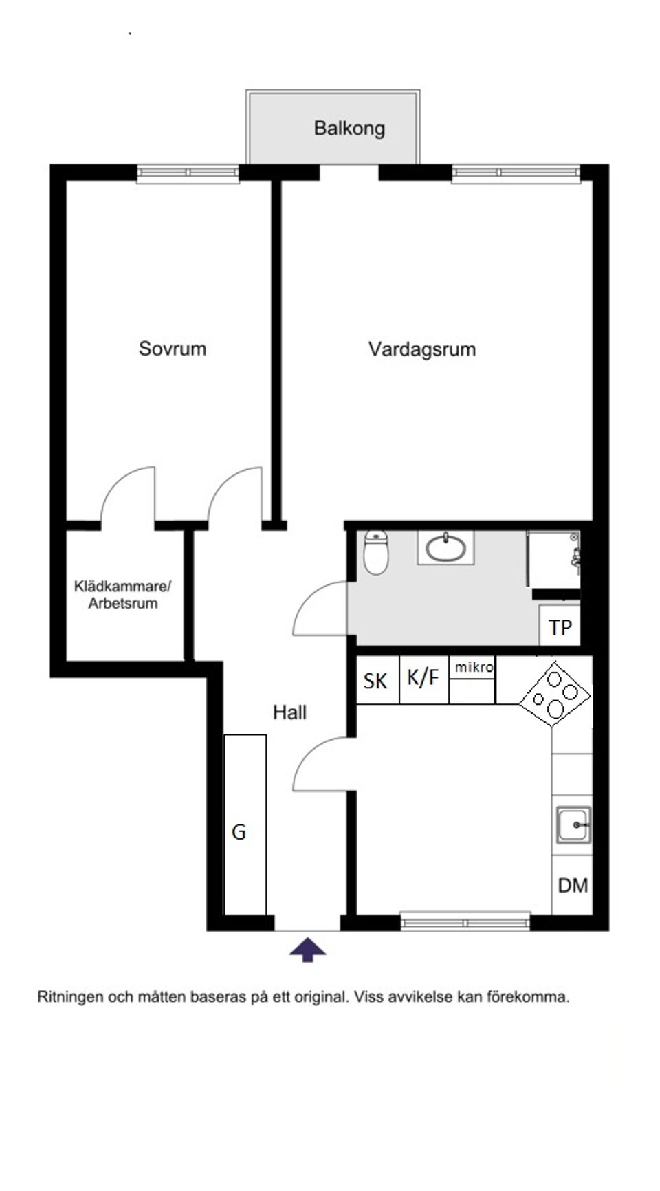 Bostadsrätt, Prästgårdsgränd 10, 2 tr, Stockholm