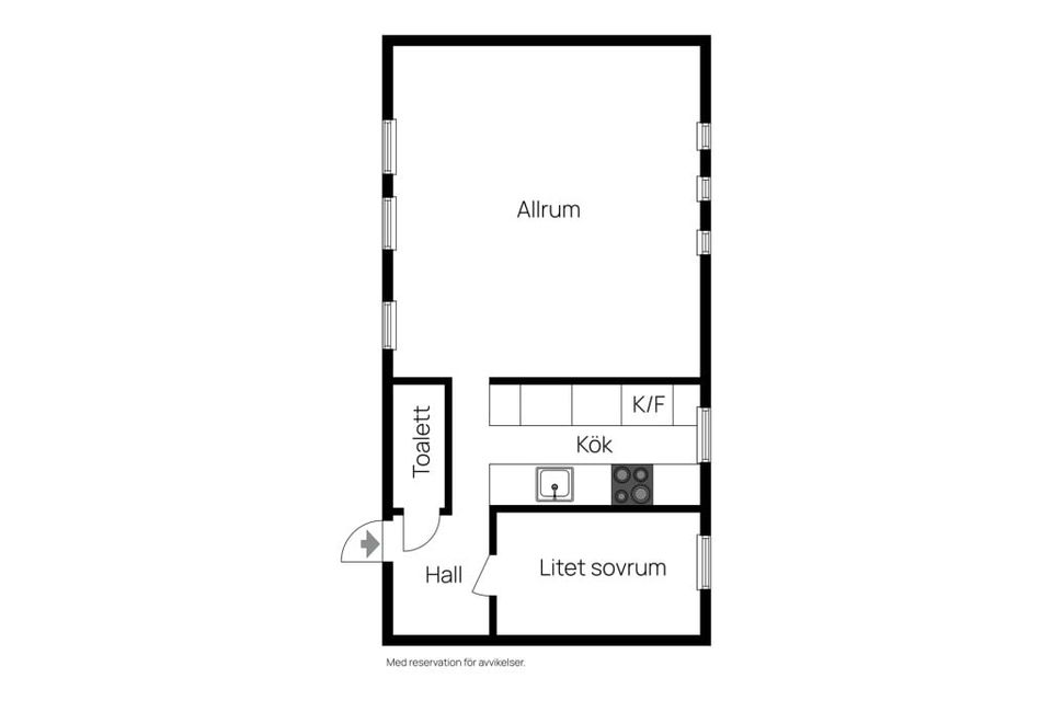 Fritidshus, Kalvarsskatan 5, Hörnefors, Umeå