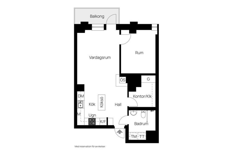 Bostadsrätt, Mjölnarvägen 16, Kvarnholmen, Nacka