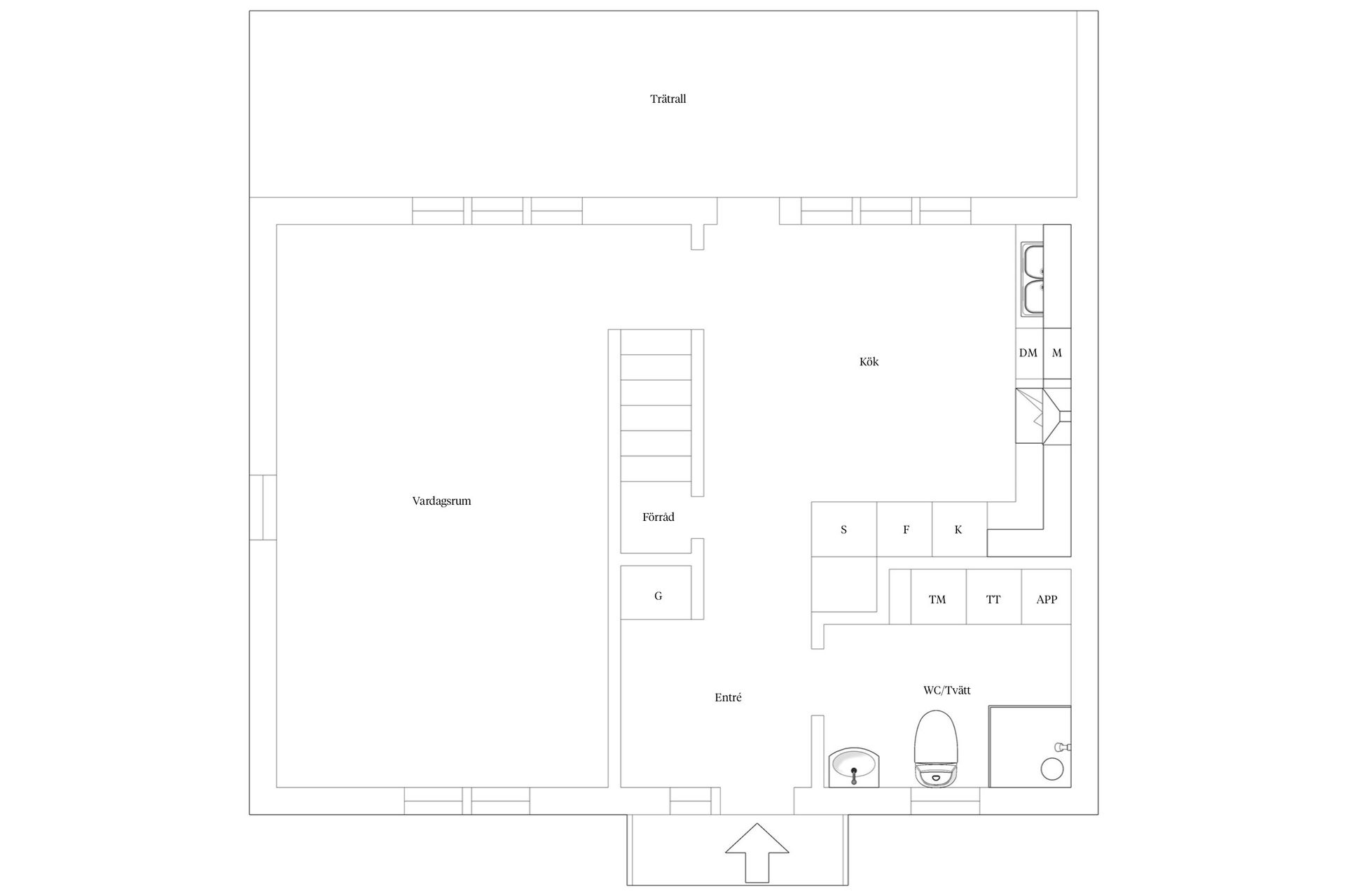 Bostadsrätt, Olsbergsvägen 13, Hovshaga, Växjö
