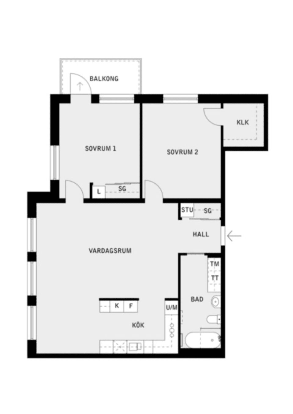 Bostadsrätt, Attundagränd 2, 4tr, Täby Centrum, Täby