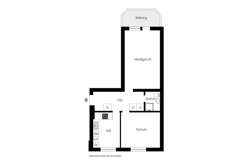 Bostadsrätt, Kronborgsvägen 20d, Pildammarna, Malmö