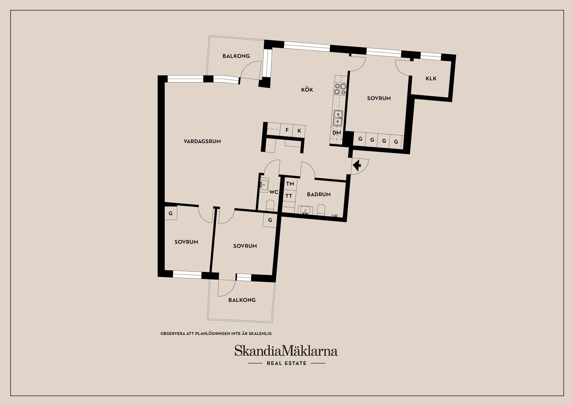 Bostadsrätt, Majorsvägen 18, Barkarbystaden, Järfälla