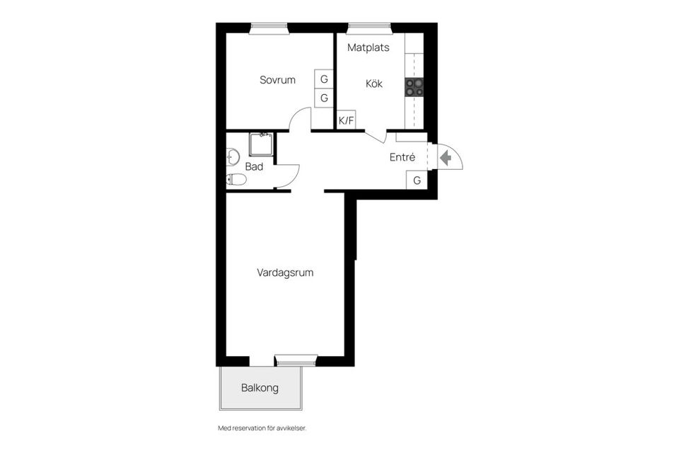 Bostadsrätt, Erik Dahlbergsvägen 34A, Resecentrum, Karlshamn