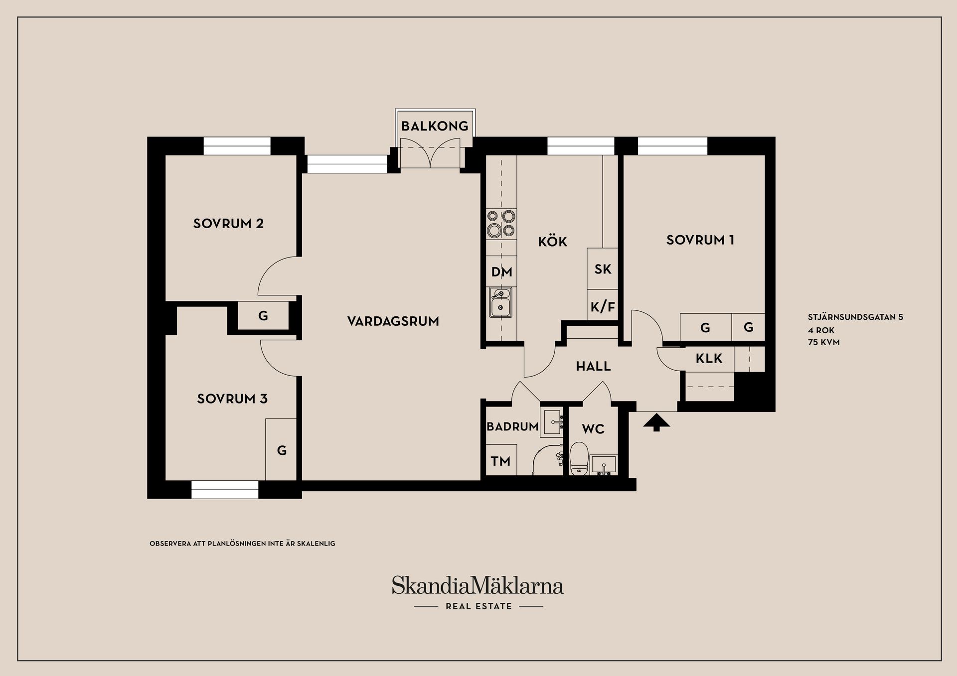 Bostadsrätt, Stjärnsundsgatan 5, Ormkärr, Stockholm
