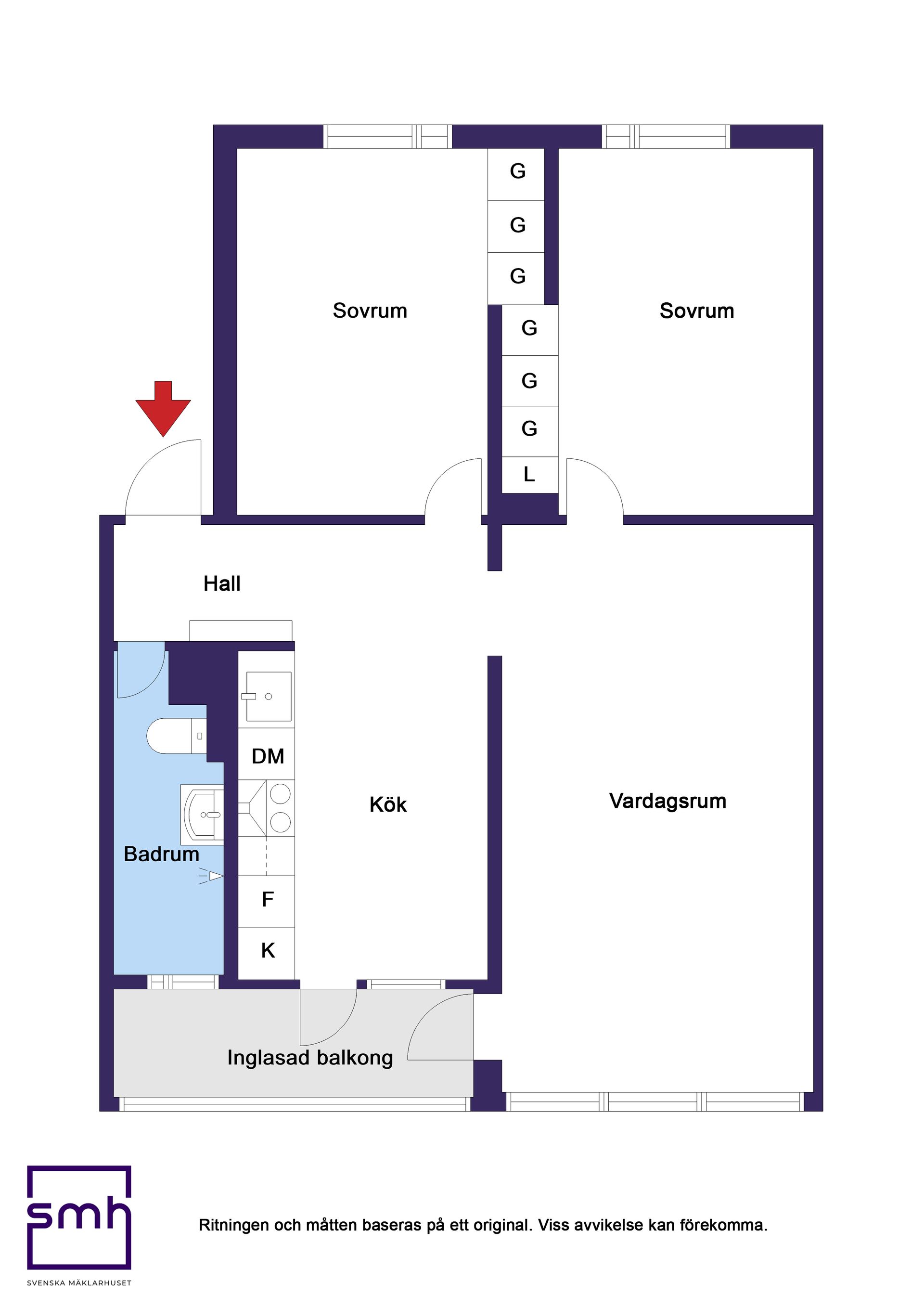 Bostadsrätt, Kommendantsvägen 30, Gamla Näsby, Kristianstad