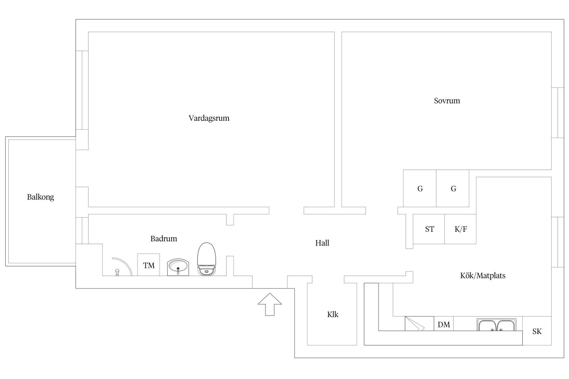 Bostadsrätt, Klarinettgatan 3, Ruddalen, Göteborg
