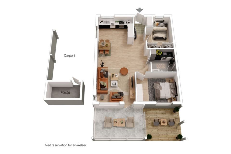 Radhus, Kromringen 9b, Knislinge - Väster, Östra Göinge