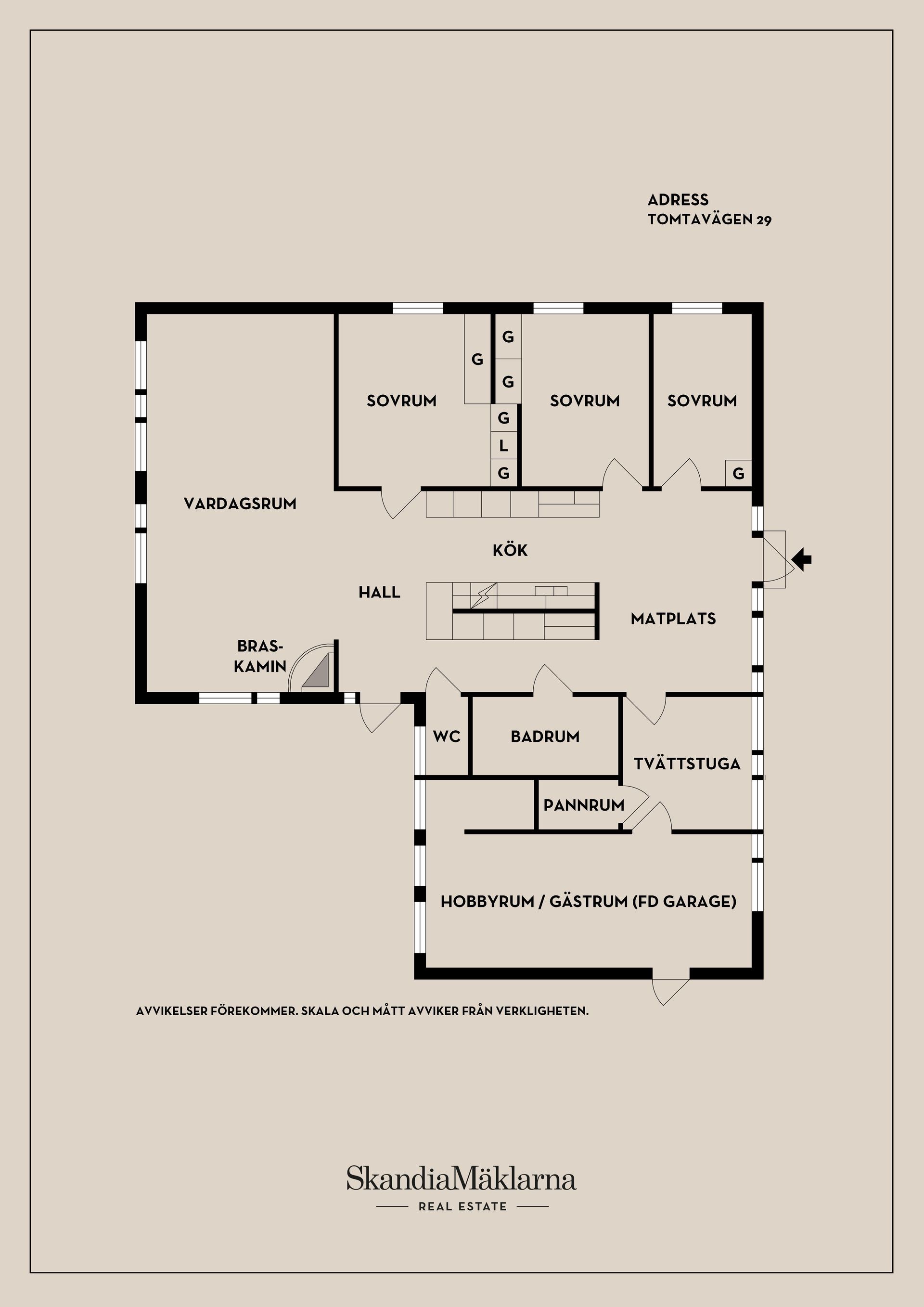Villa, Tomtavägen 29, Vintrosa, Örebro