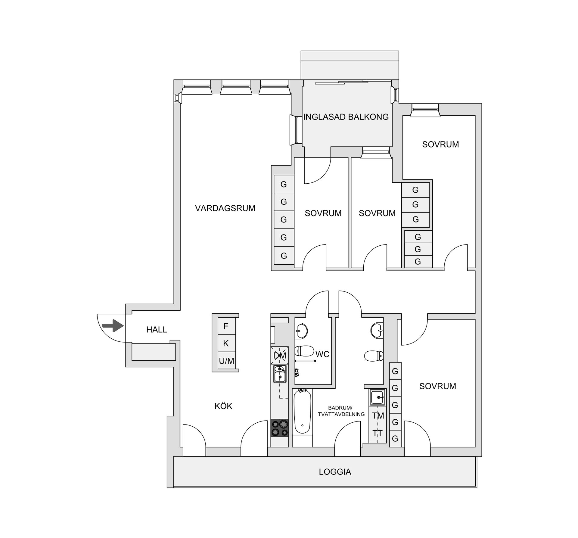 Bostadsrätt, Maj På Malös Gata 40, Eriksberg, Göteborg
